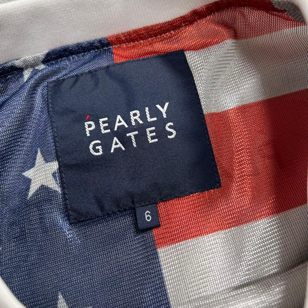 パーリーゲイツ　ナイロントレーナー　ブルゾン　ゴルフウェア　ホワイト　6