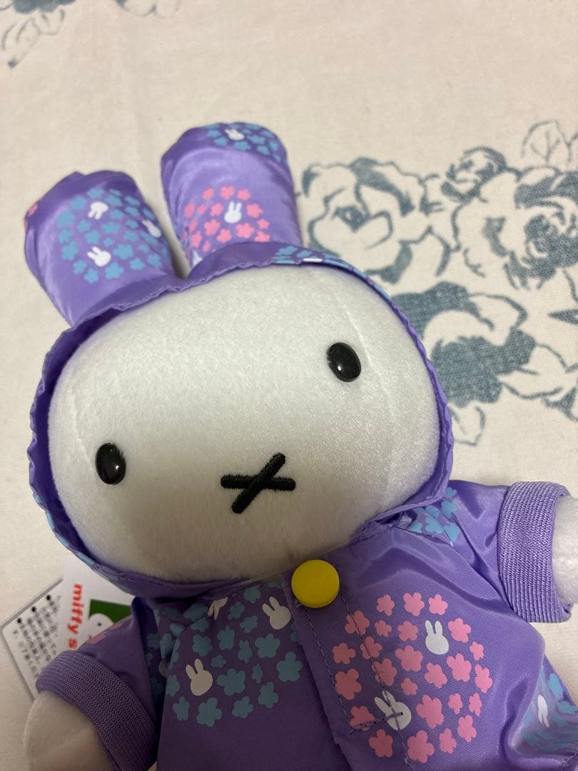 レインコート ミッフィー ぬいぐるみ　ミッフィースタイル限定