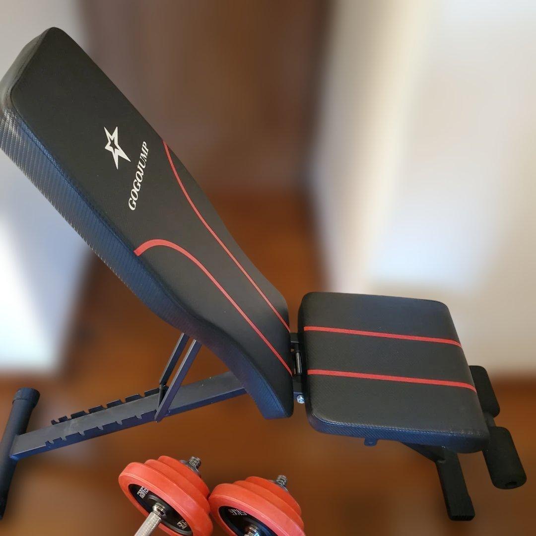 ダンベル 約40kg トレーニングベンチ セット