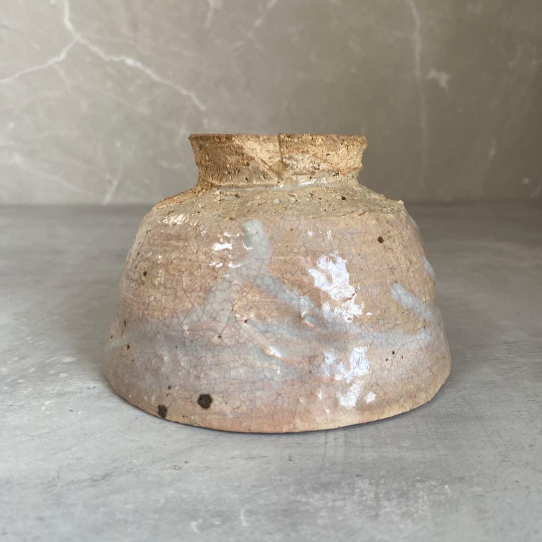 11代坂高麗左衛門 萩焼茶碗 韓峯 共箱難あり 茶道具