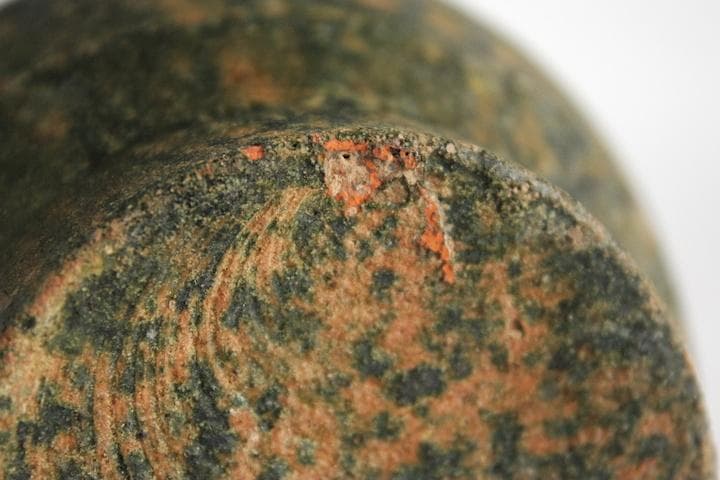 漢 緑釉 壺 銀化 中国美術