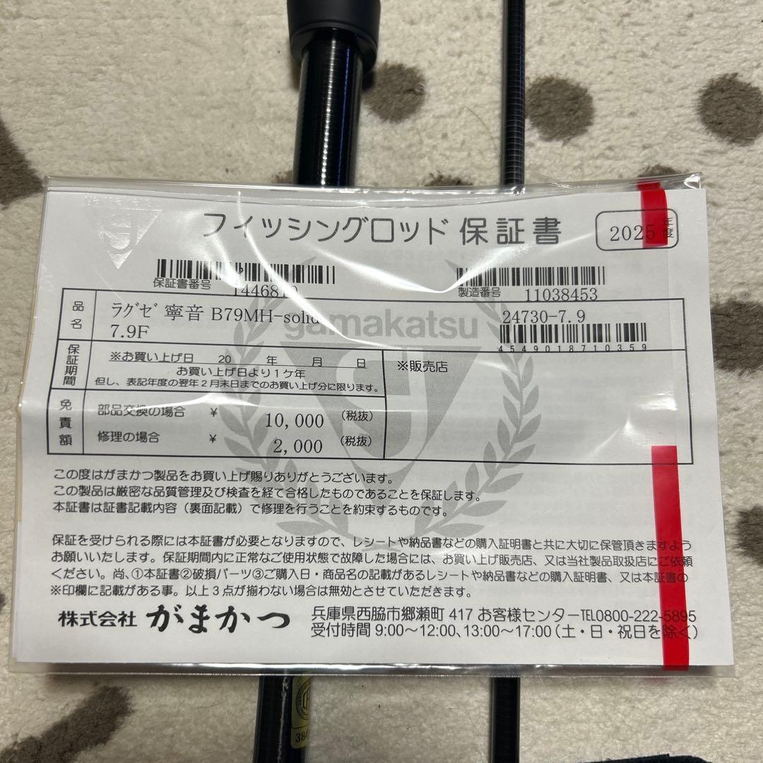 がまかつ ラグゼ LUXXE 寧音 B79MH-solid