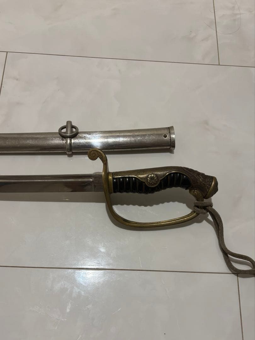 とし　希少　陸軍将校用軍刀拵え　陸軍　軍刀　模造刀　激レア　サーベル　戦争