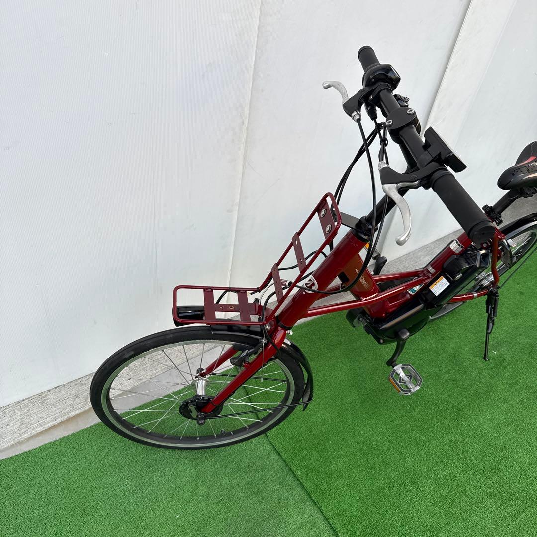 ブリヂストン電動アシスト自転車20インチ 12.3Ah レッド