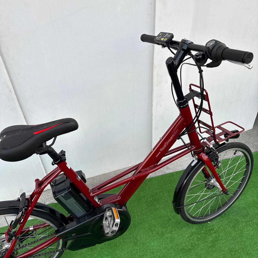 ブリヂストン電動アシスト自転車20インチ 12.3Ah レッド