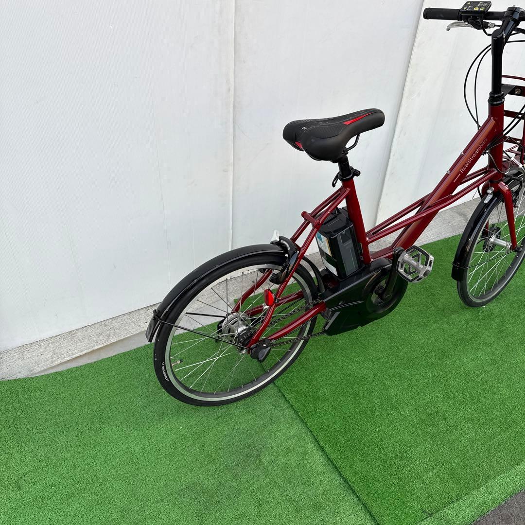 ブリヂストン電動アシスト自転車20インチ 12.3Ah レッド