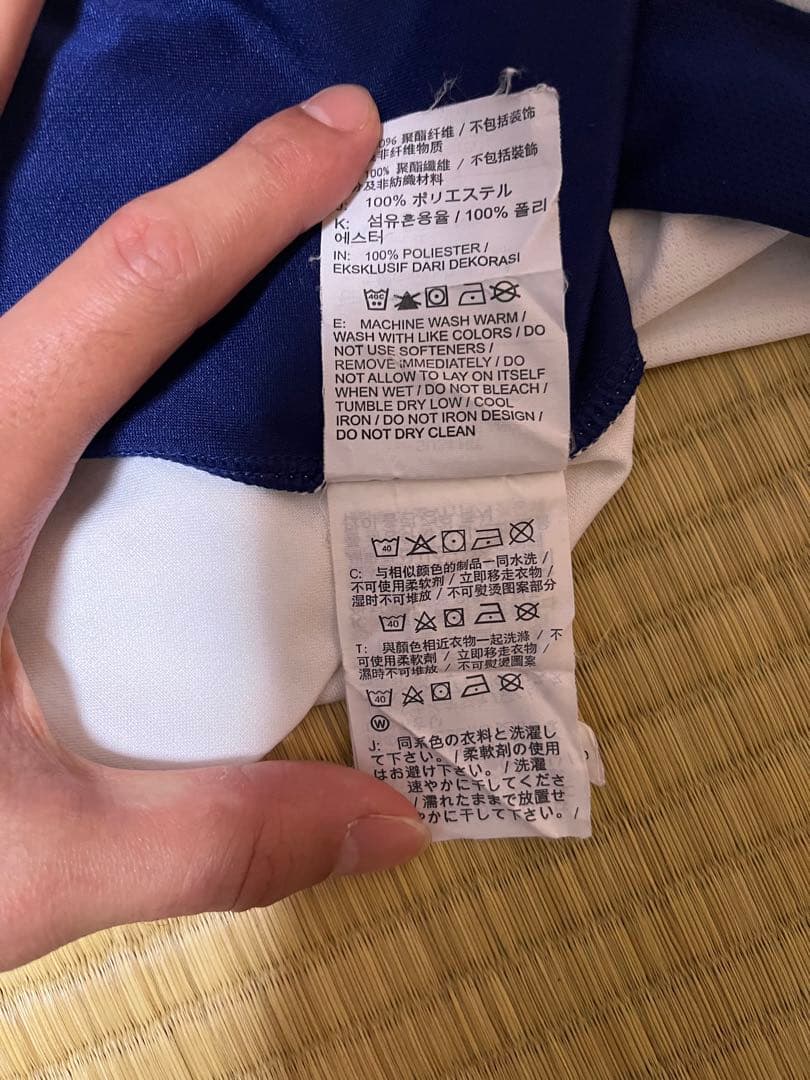 イングランド代表 Nike サッカーユニフォーム Rice 4 Lサイズ