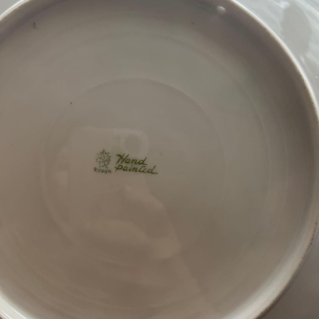 オールドノリタケ絵皿ハンドペイント