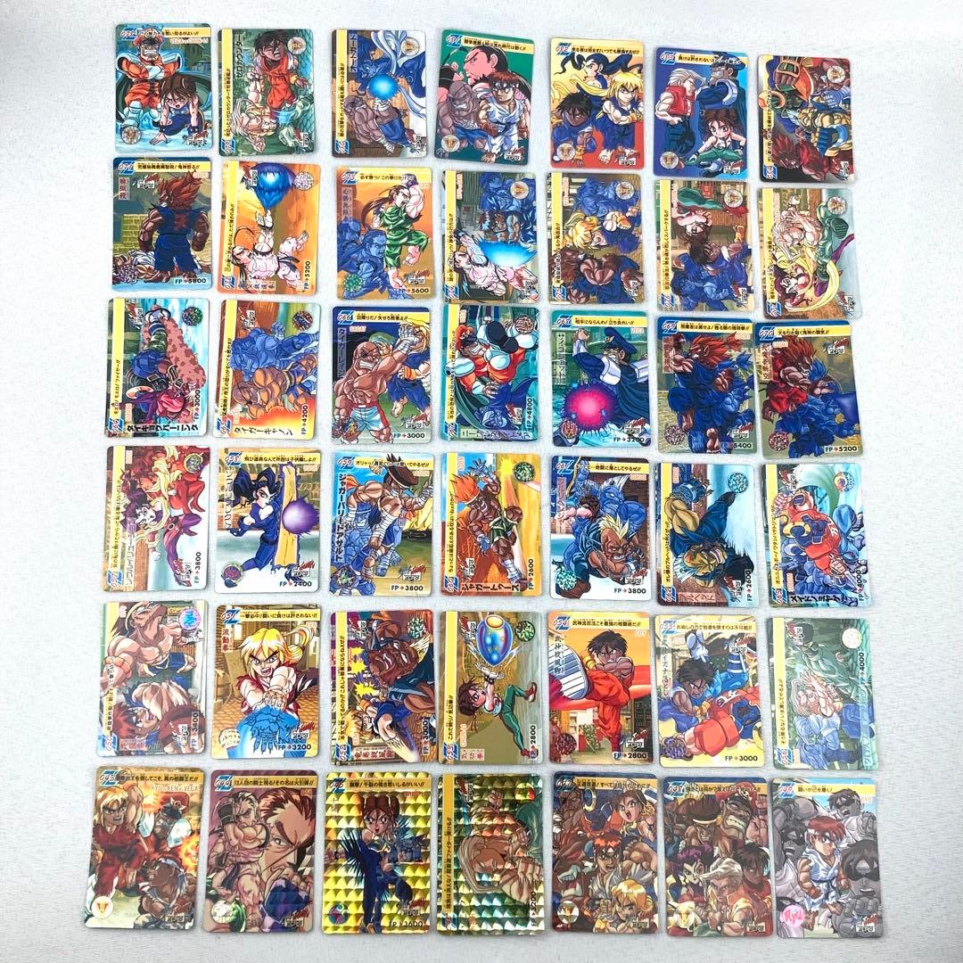 カードダス フルコンプ 42枚 ストリートファイターZERO パート2