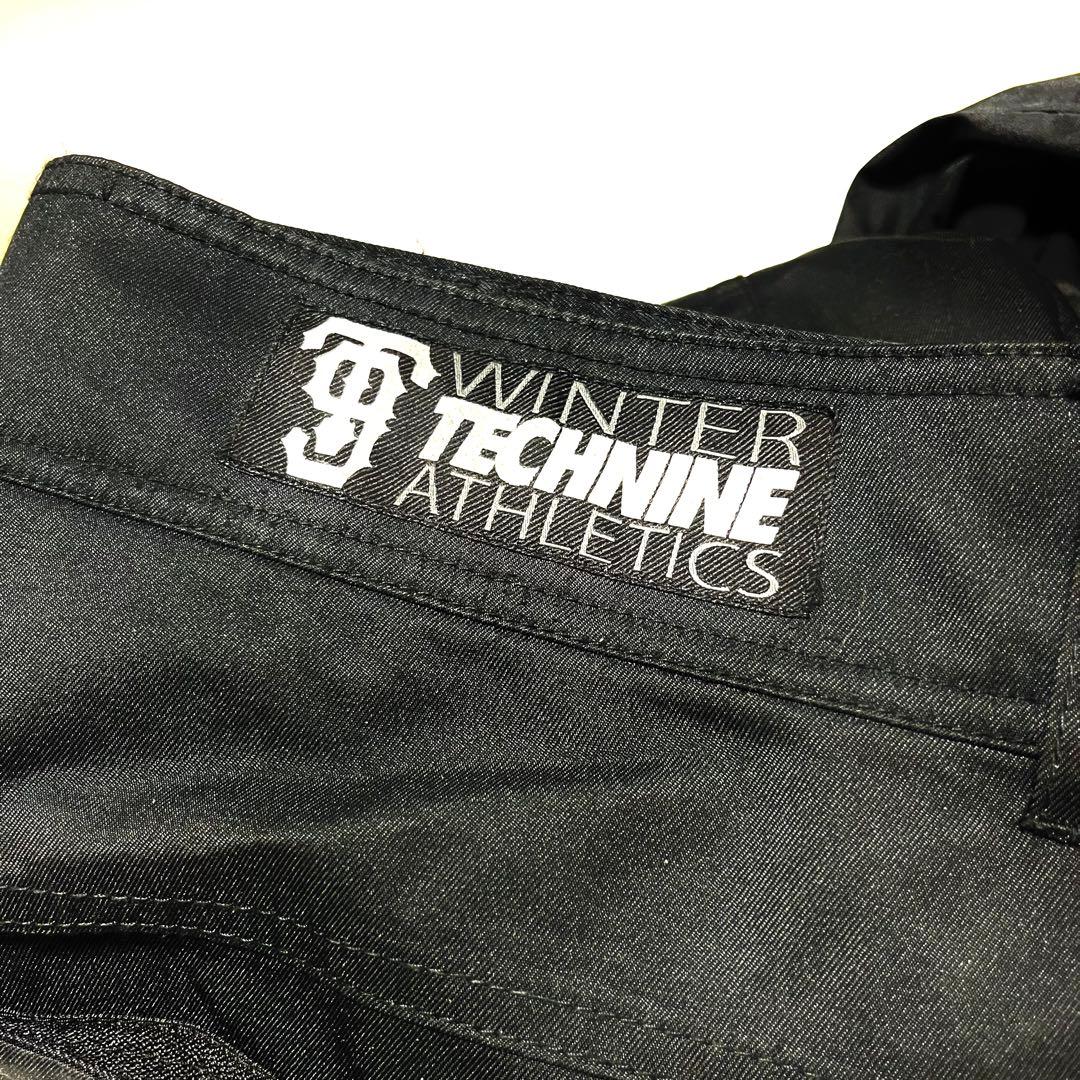 ■TECHNINE・テックナイン■スノーボードパンツ・XLサイズ・ブラック