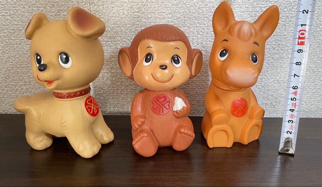 【当時物】昭和レトロ アンティークソフビ貯金箱 農協／農林中金ソフビ貯金箱