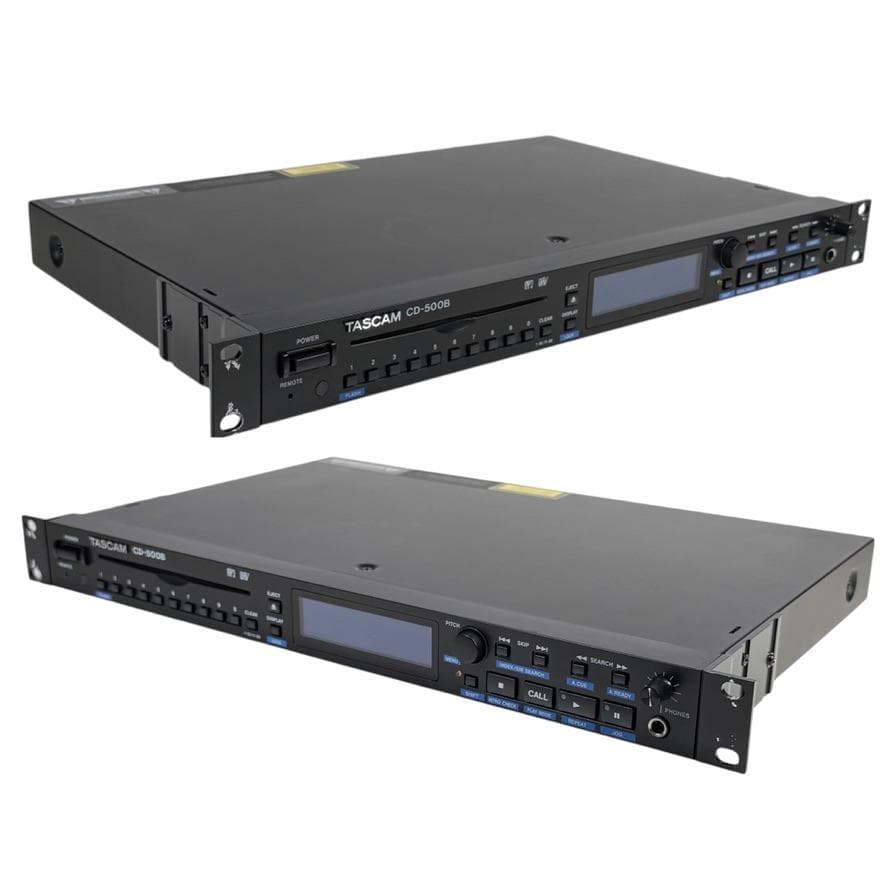 ◆優良美品◆TASCAM CDプレーヤー 業務用1U CD-500B