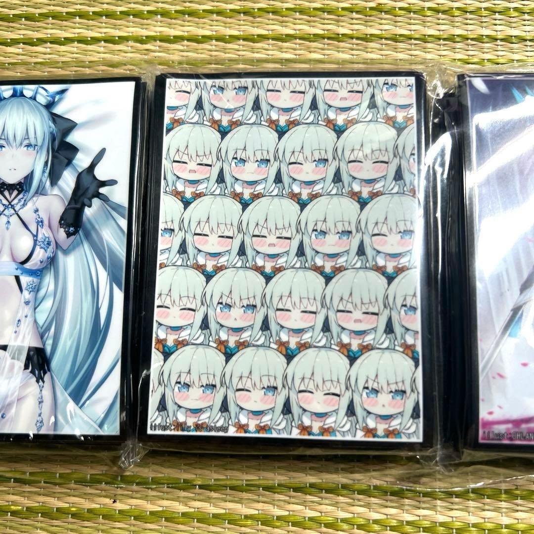 フレシア FGOスリーブ　光崎モルガンSDモルガン　3種セット　未開封未使用