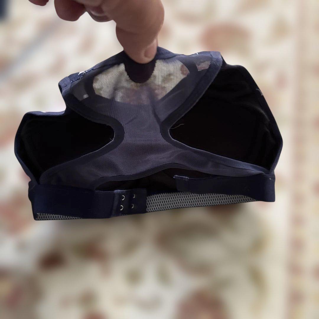 CW-X セットアップ ネイビー フラワープリント ヨガウェアセット