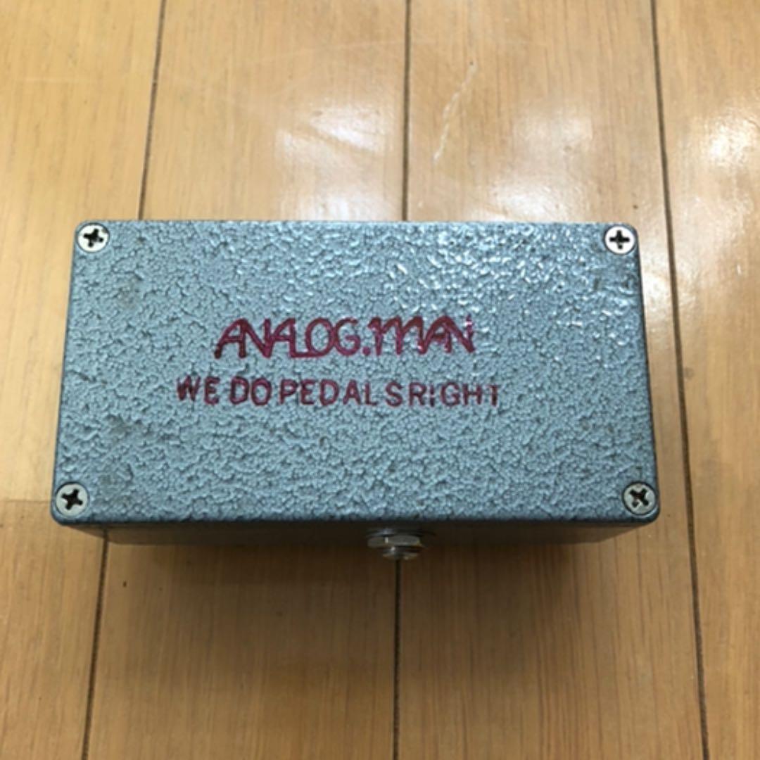 ギター Analog.man Beano Boost NKT275 white Dot