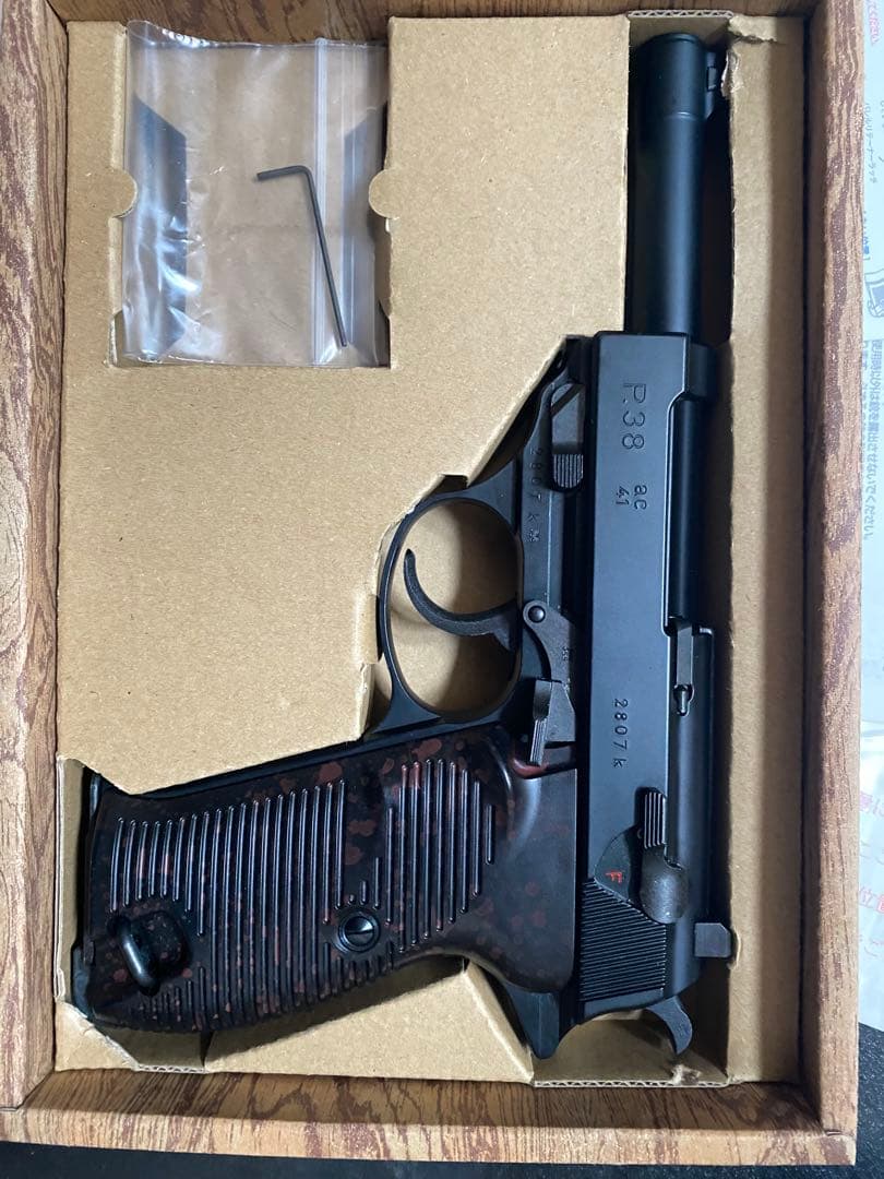 マルゼン ワルサーp38 ac41 ブラック ガスブローバック