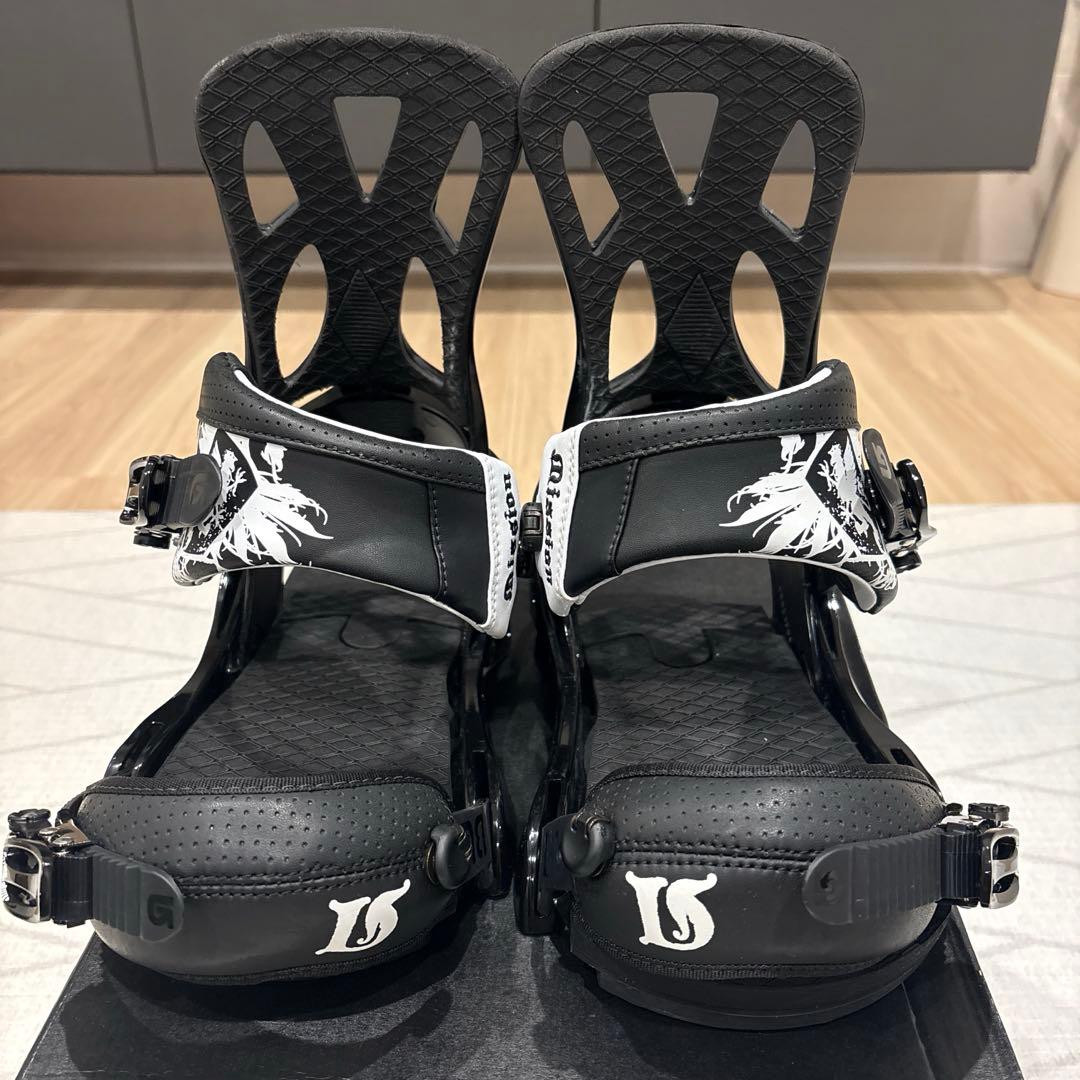 【お得】BURTON MISSION Sサイズスノーボードビンディング