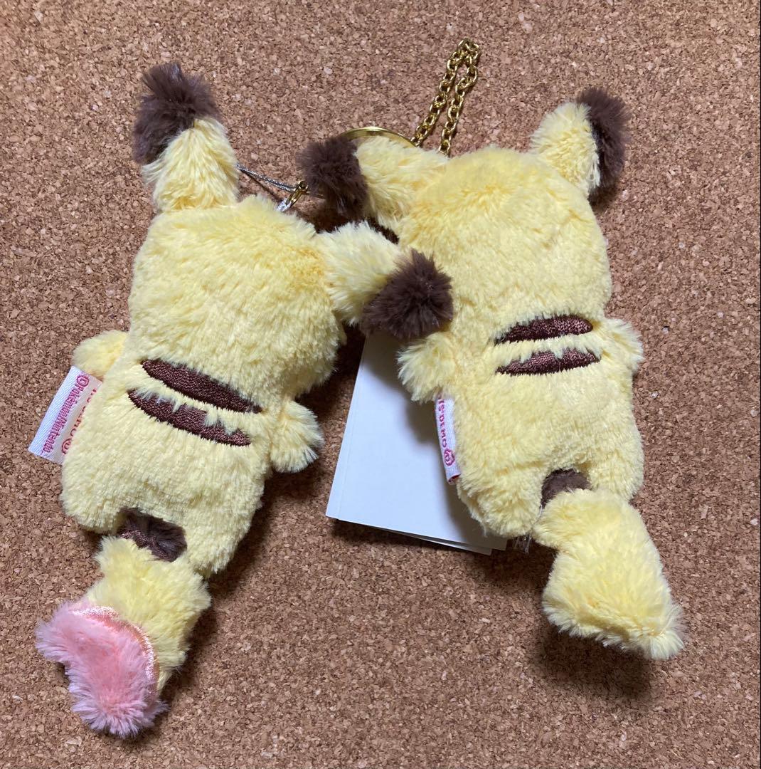 ITS'DEMO ポケモン公式ペアピカチュウぬいぐるみマスコットイッツデモ