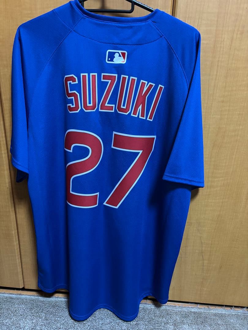 Nike [シカゴカブス]定価28000円鈴木誠也ユニフォーム Lサイズ