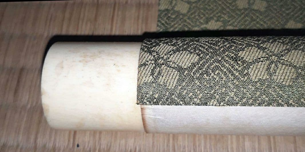 掛け軸/武者の図/国井幸雪？