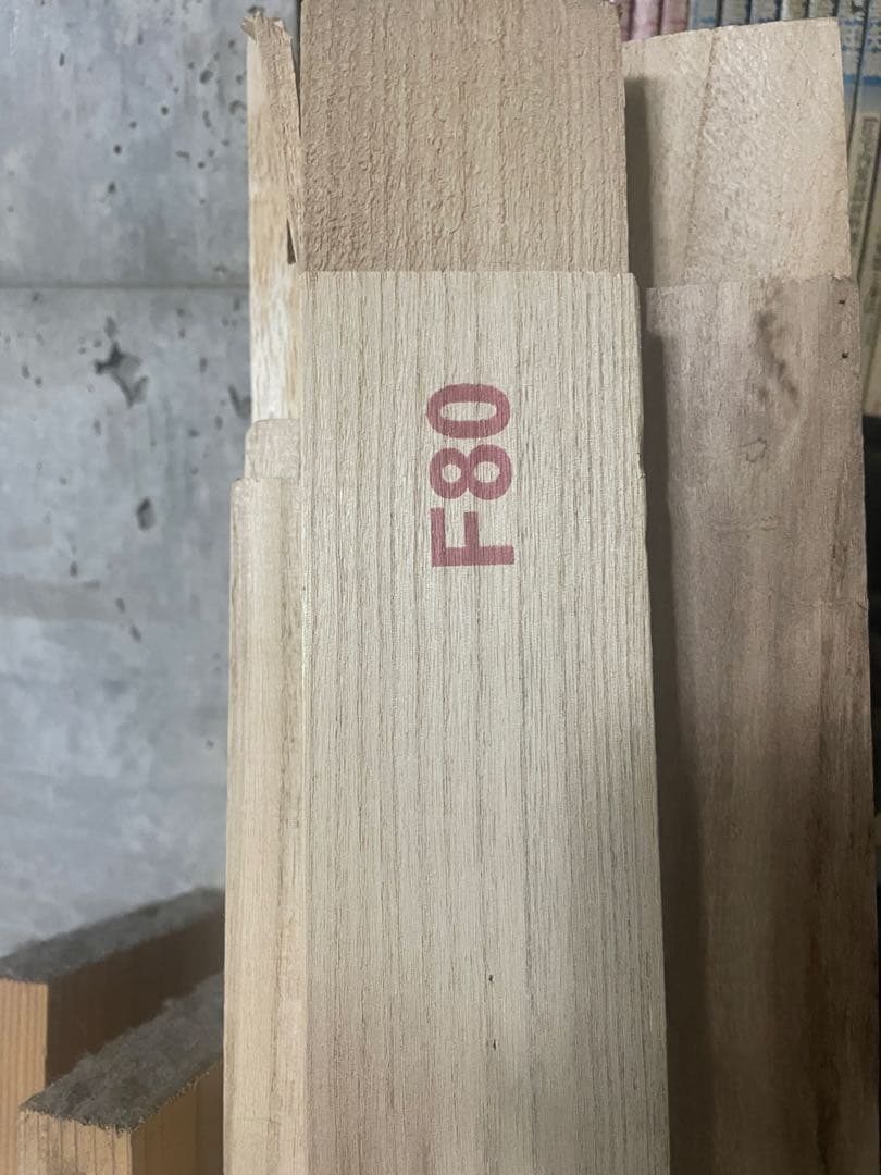 桐材　木枠　F80 キャンバスフレーム