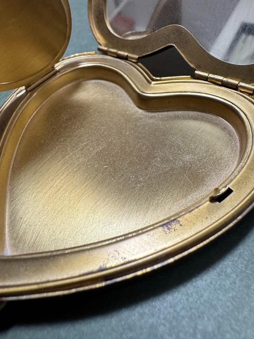 米軍 実物 SWEETHEART JEWELRY パウダーミラー コンパクト