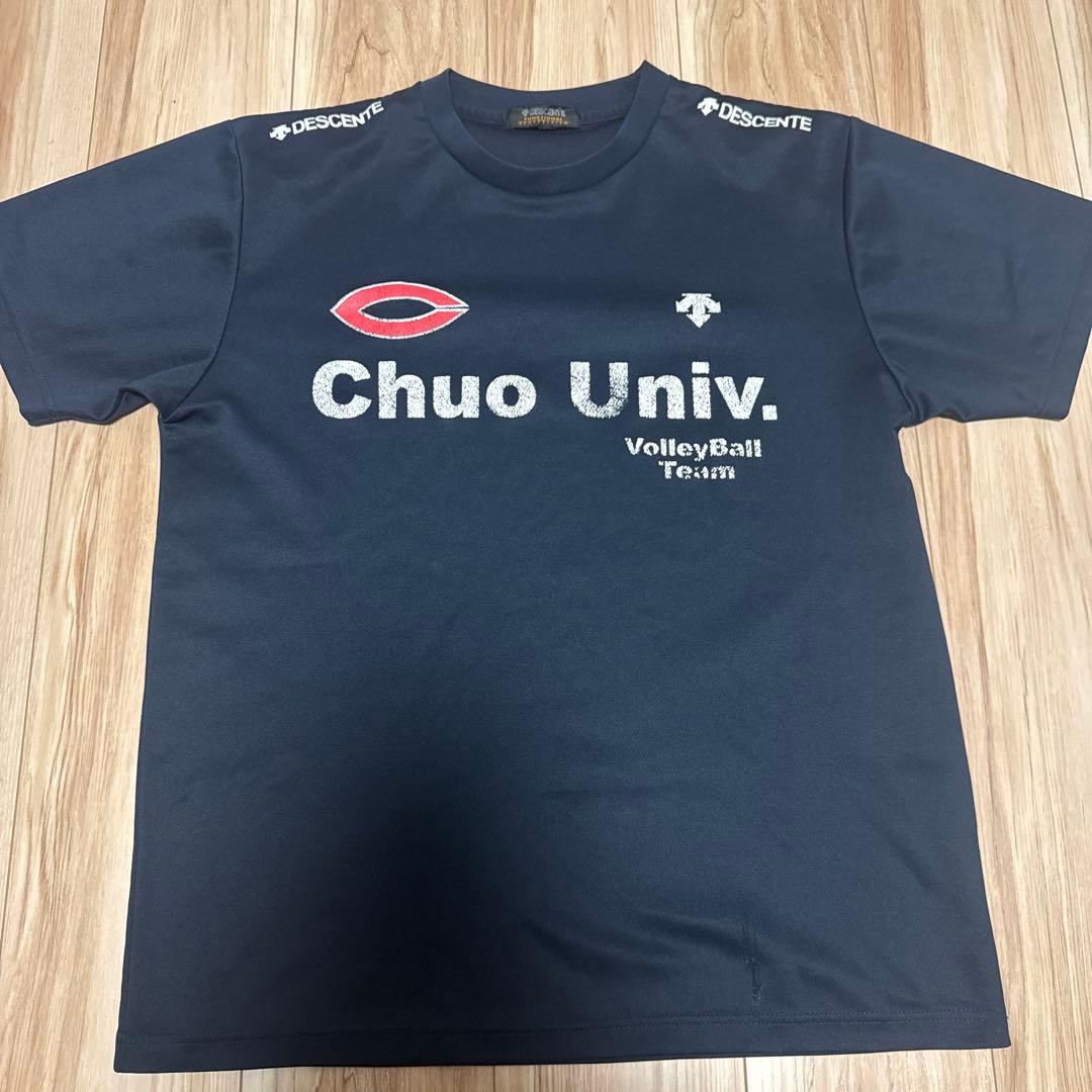 DESCENTE 中央大学 バレーボール シャツ