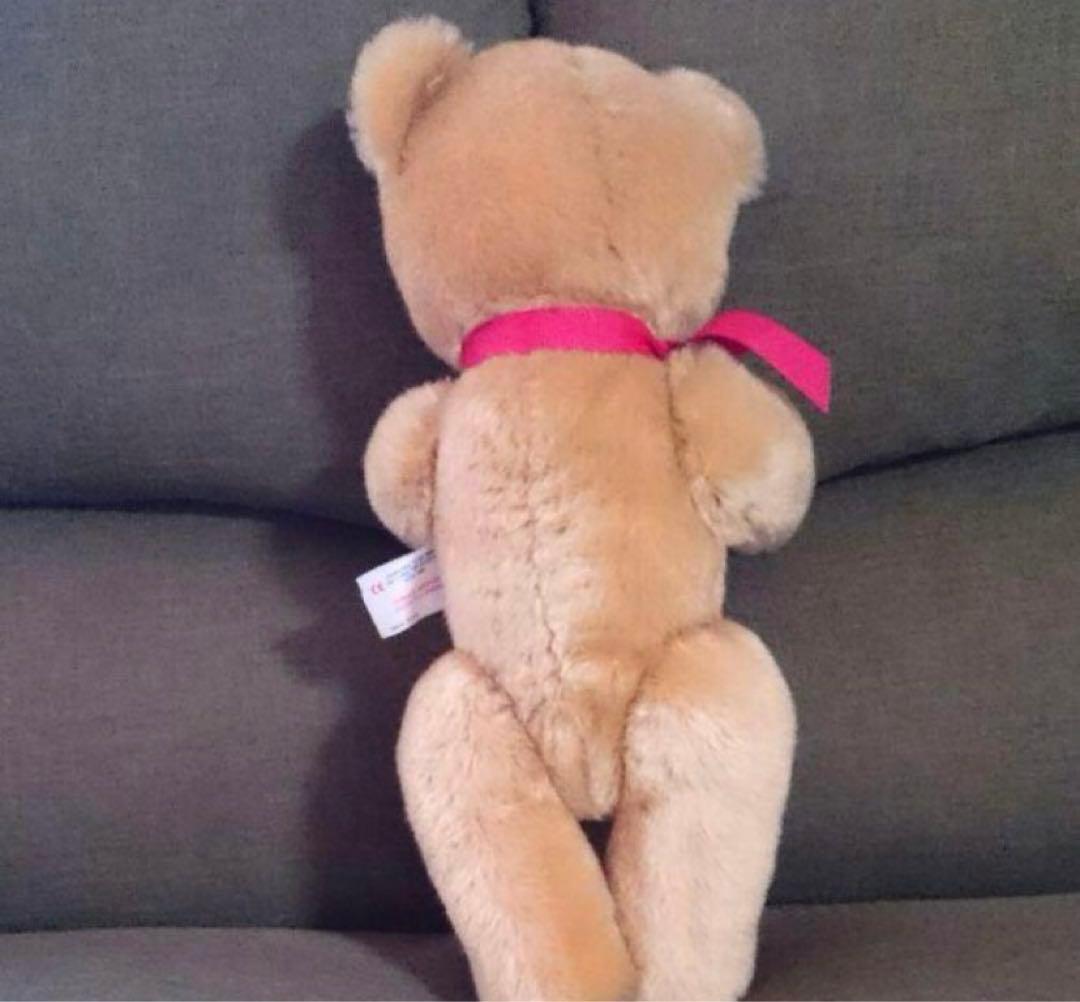 1989年製DEANS テディベア　ぬいぐるみ　激レア　ヴィンテージ　当時物