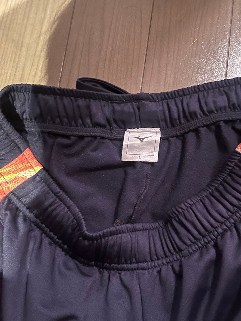 選手権着用　Mizuno ハーフジップジャージ セット7番