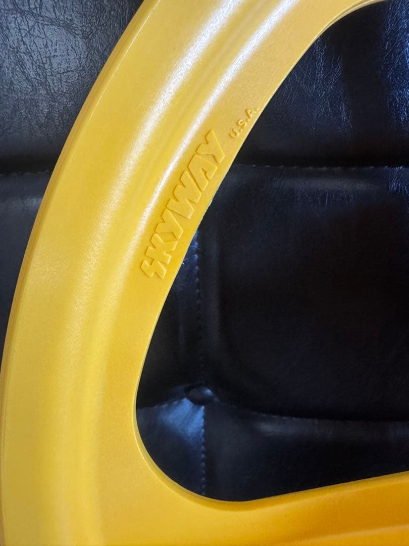 スカイウェイホイール新品未使用イエロー前後