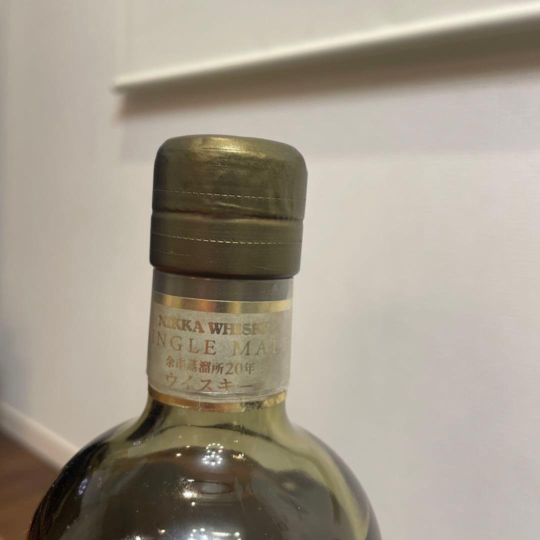 ニッカ　ウイスキー　余市20年 シングルモルト 単一蒸溜所モルト　未開封