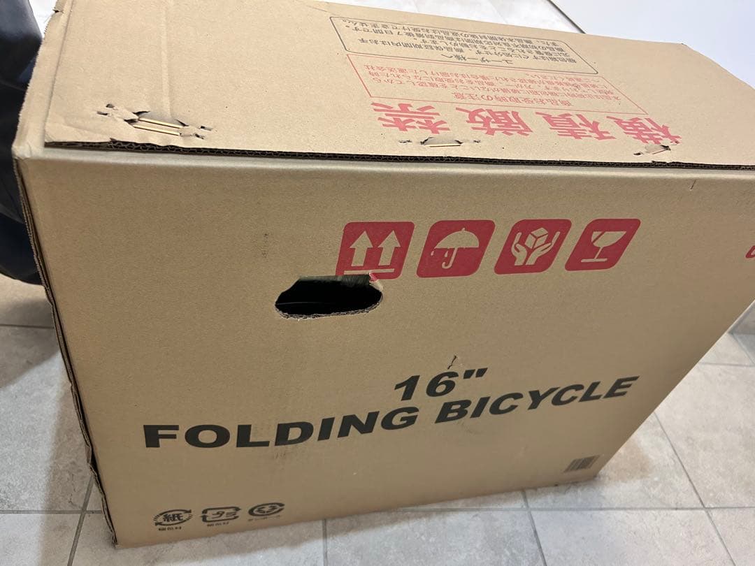 新品未使用　KCD FF-Y16 16インチ 折りたたみ自転車