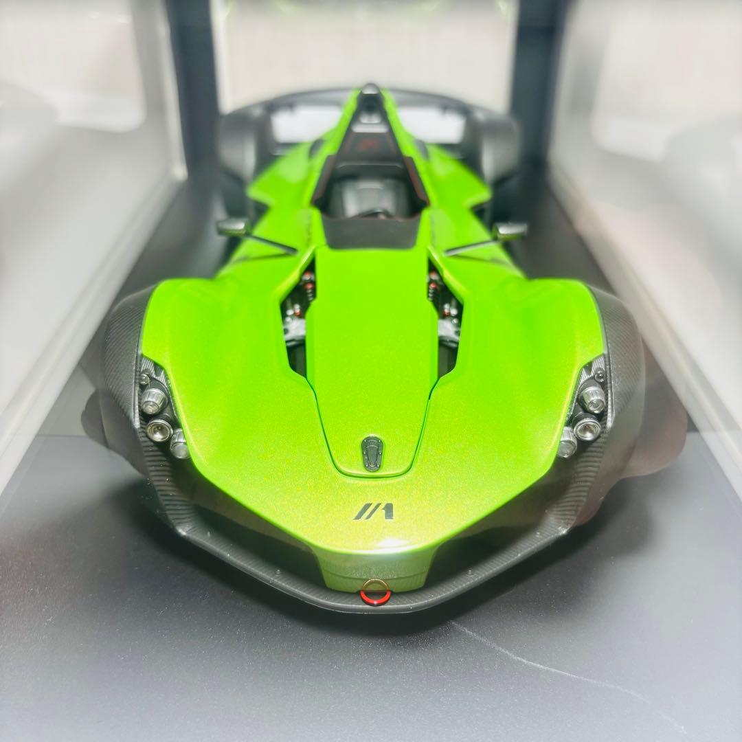 【貴重廃盤】AUTOart 1/18 BAC MONO メタリックグリーン 美品