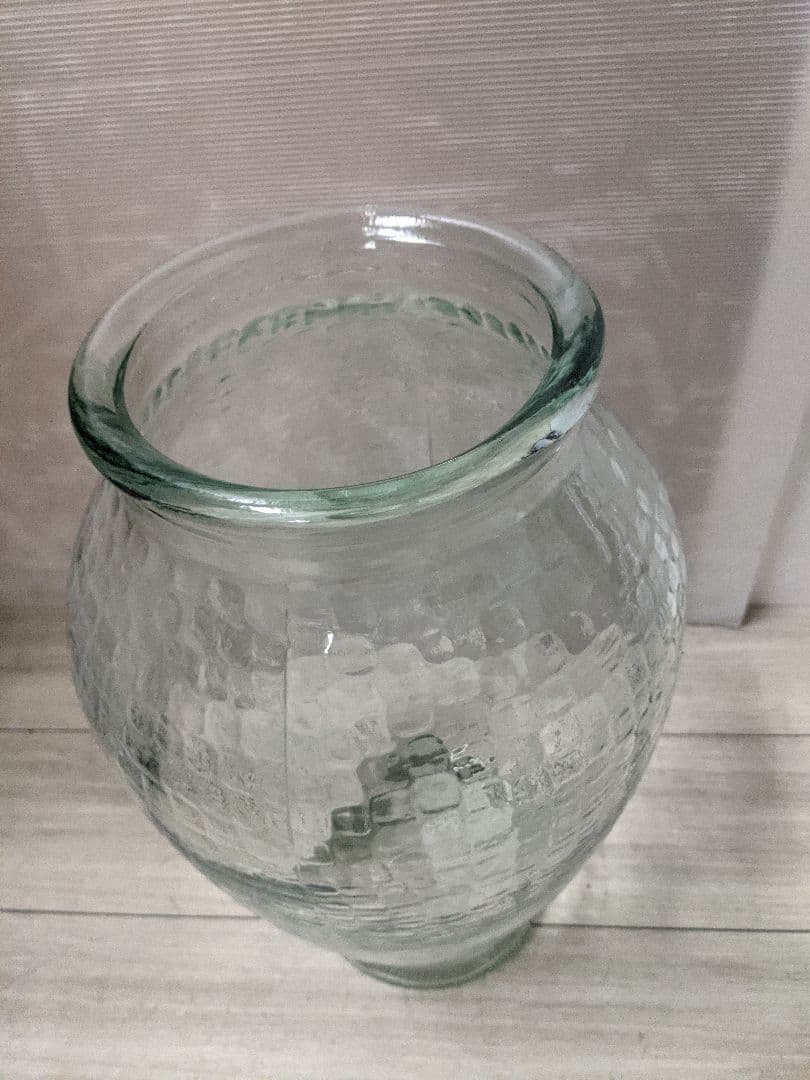 イタリア製 フラワーベース 花瓶 ガラス製 インテリア 花器