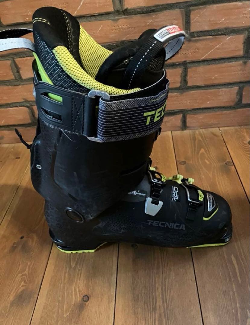 TECNICA スキー用ブーツ ブラック/イエロー