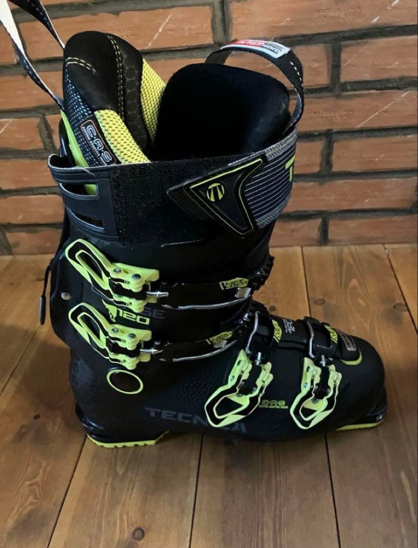 TECNICA スキー用ブーツ ブラック/イエロー