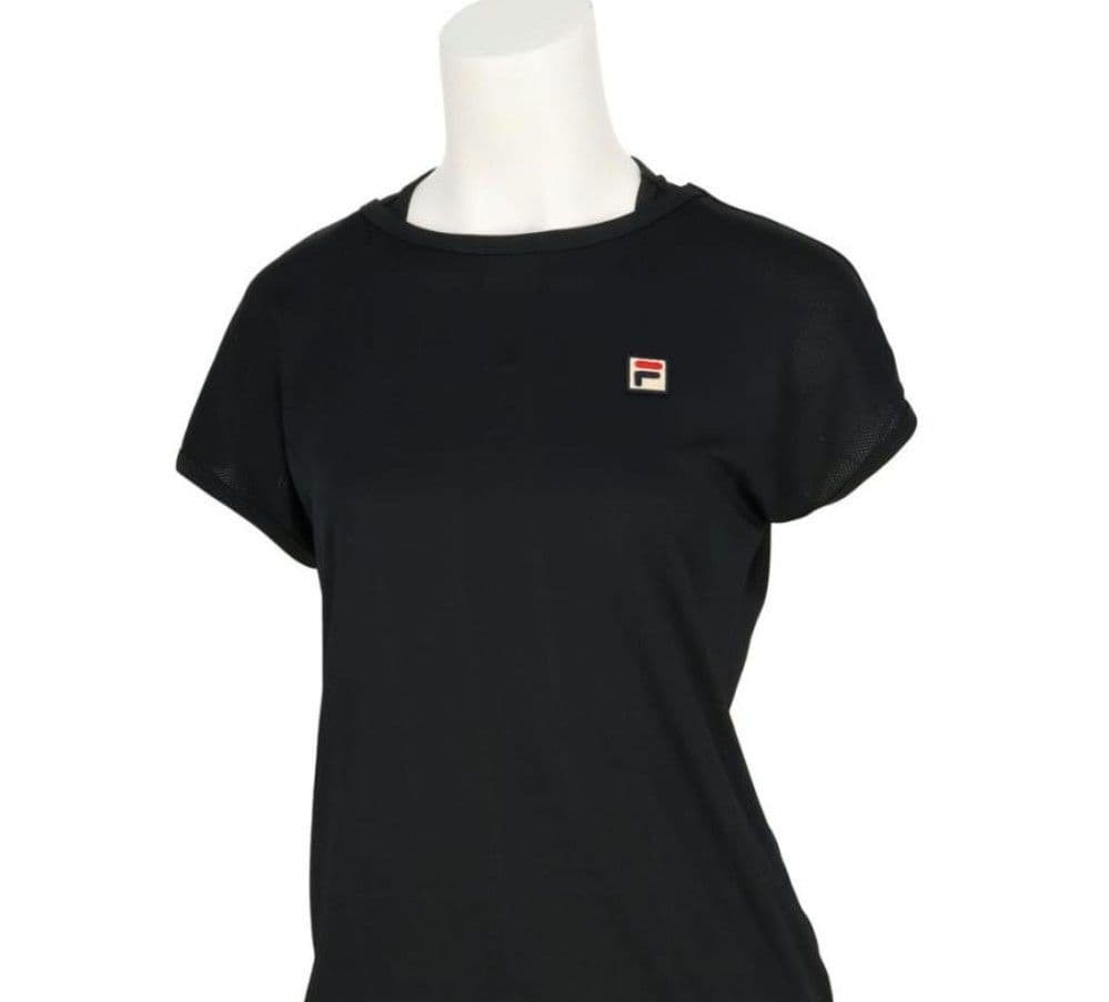 フィラテニスウェアセットアップブラック