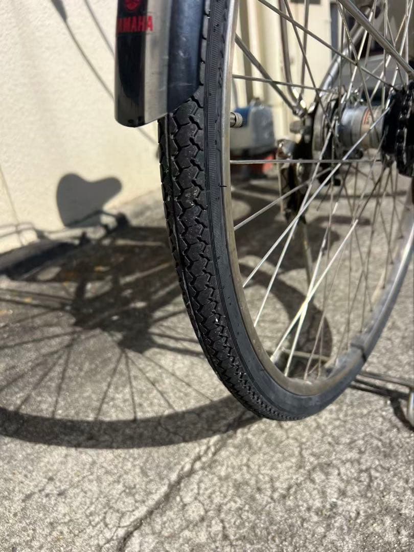 479YAMAHA PAS natura 26インチ電動自転車シルバー