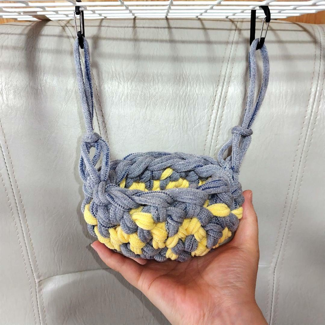 １～２モモ♡ハンモックブランコ♡モモンガポーチ ゆりかごポーチ ハムスター小動物