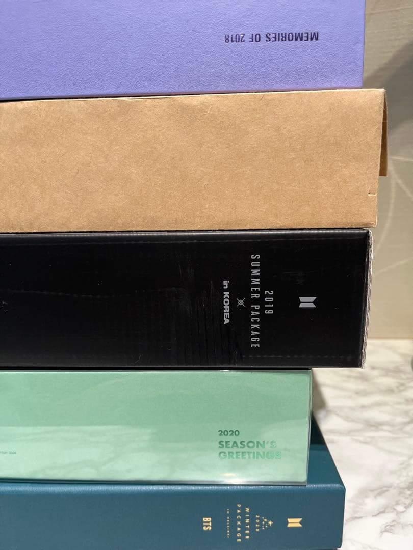 BTS シーグリ サマパケ ウィンパケ メモリーズ セット