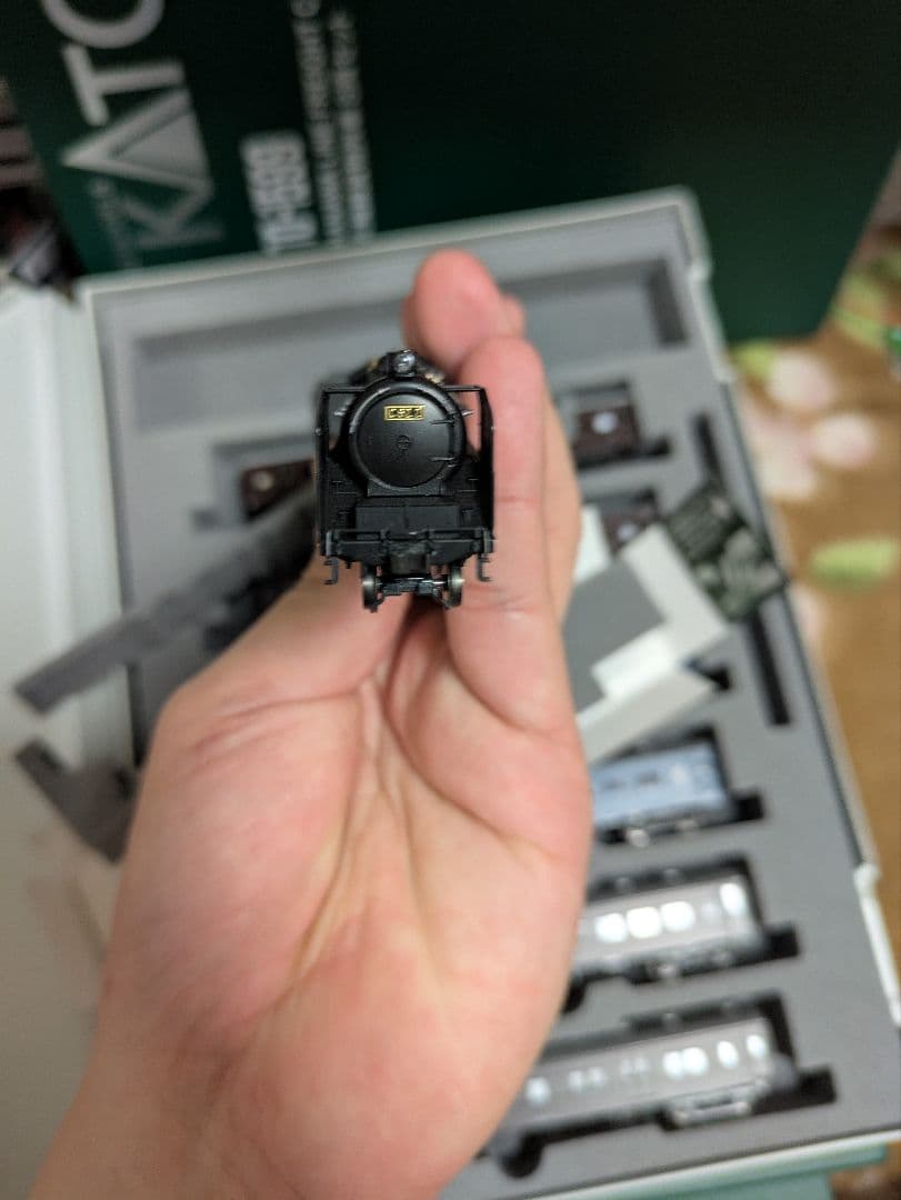 KATO c62-2号機東海道形客レセット