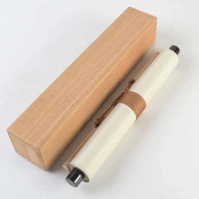 掛軸　裏千家　十四世　淡々斎自筆　一行書　画賛　「花露香」　共箱　C　9761A