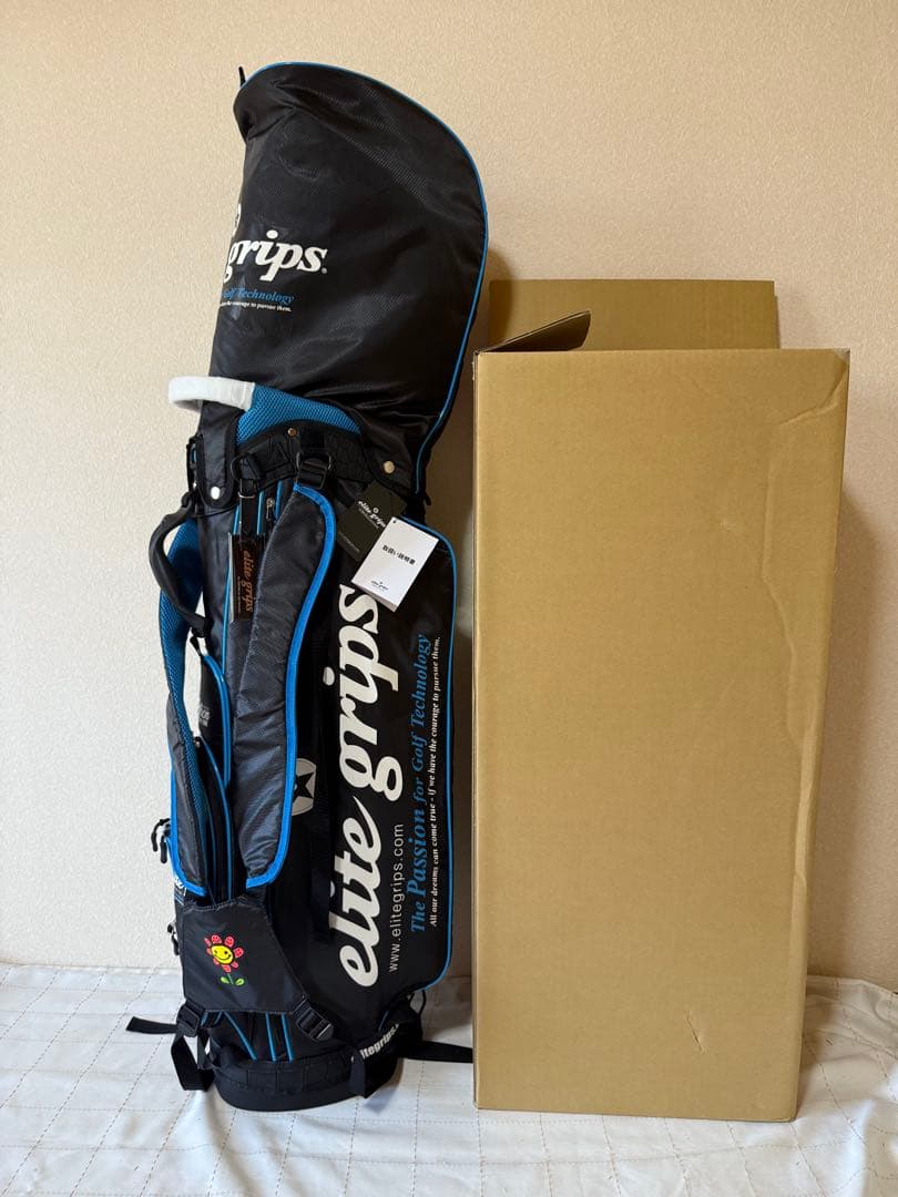【美品】エリートグリップ elite grips 2023キャディバックスタンド