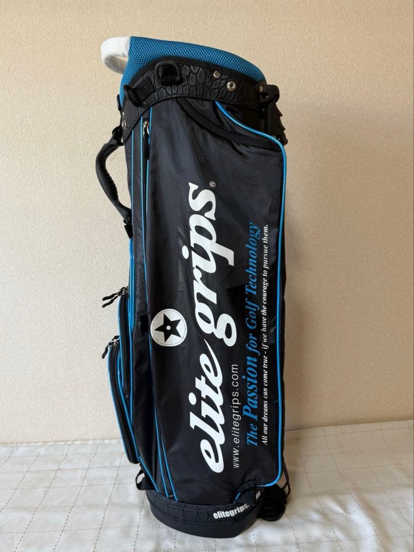 【美品】エリートグリップ elite grips 2023キャディバックスタンド