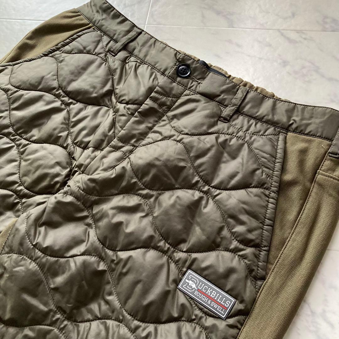 定価63800円⛳️美品メンズL ラフアンドスウェル 中綿スニード＆パンツ