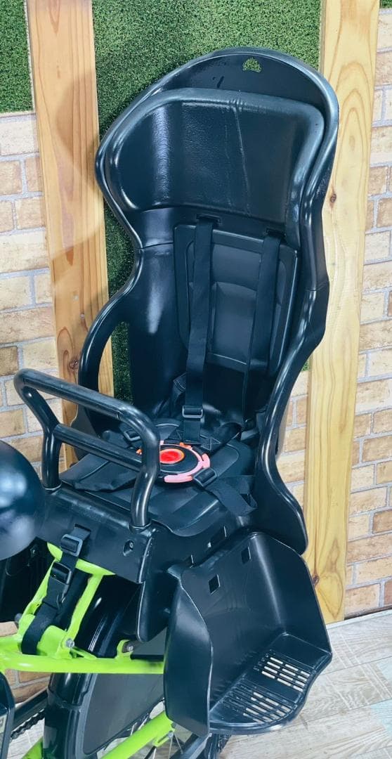 低価格 No１モデル グリーン系 ヤマハ 子供乗せ電動アシスト自転車 H2779