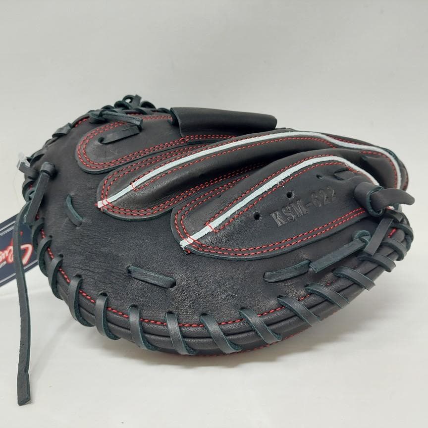 久保田スラッガー 軟式キャッチャーミット KSM-622 ブラック 右投げ