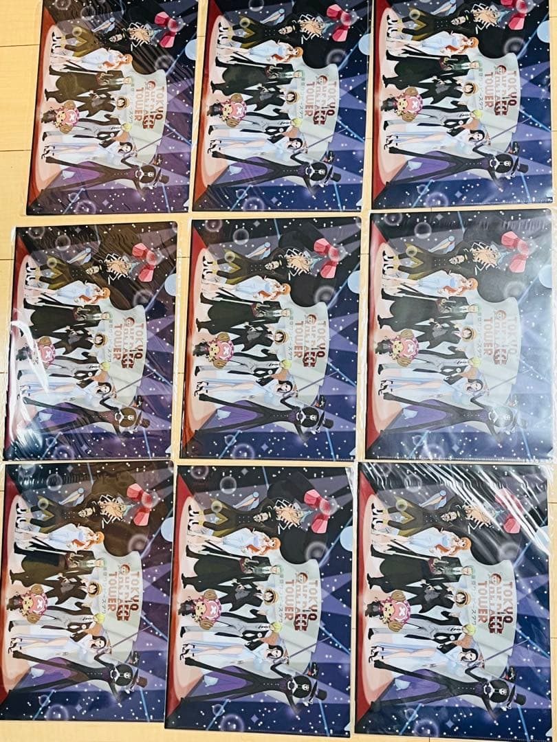 ワンピースタワー 限定 2016 春 クリアファイル ルフィ ゾロ ロビン ナミ