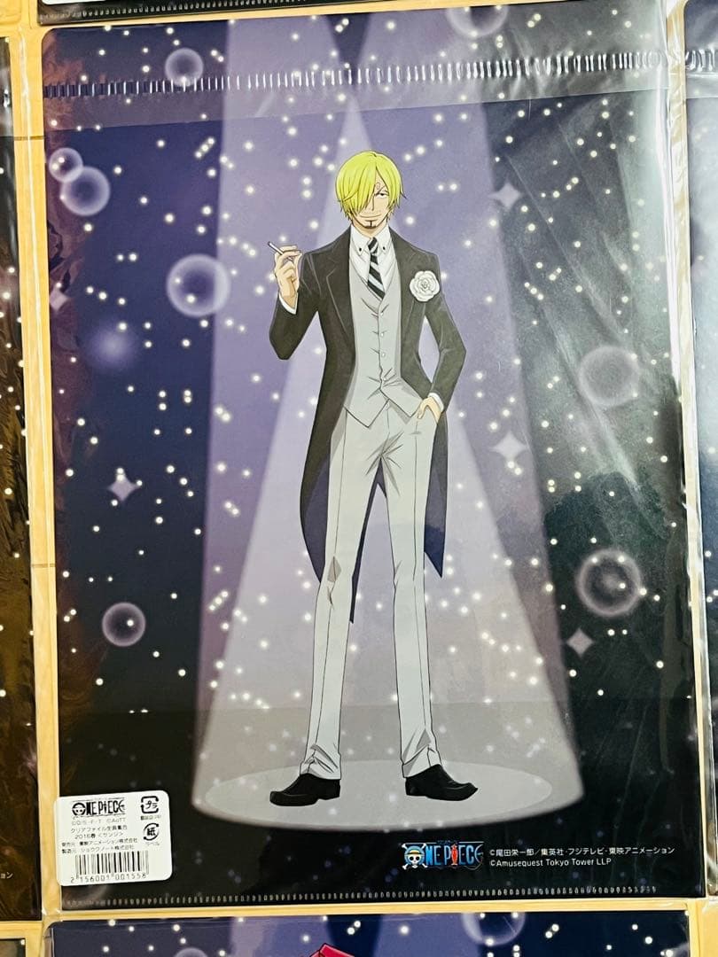 ワンピースタワー 限定 2016 春 クリアファイル ルフィ ゾロ ロビン ナミ