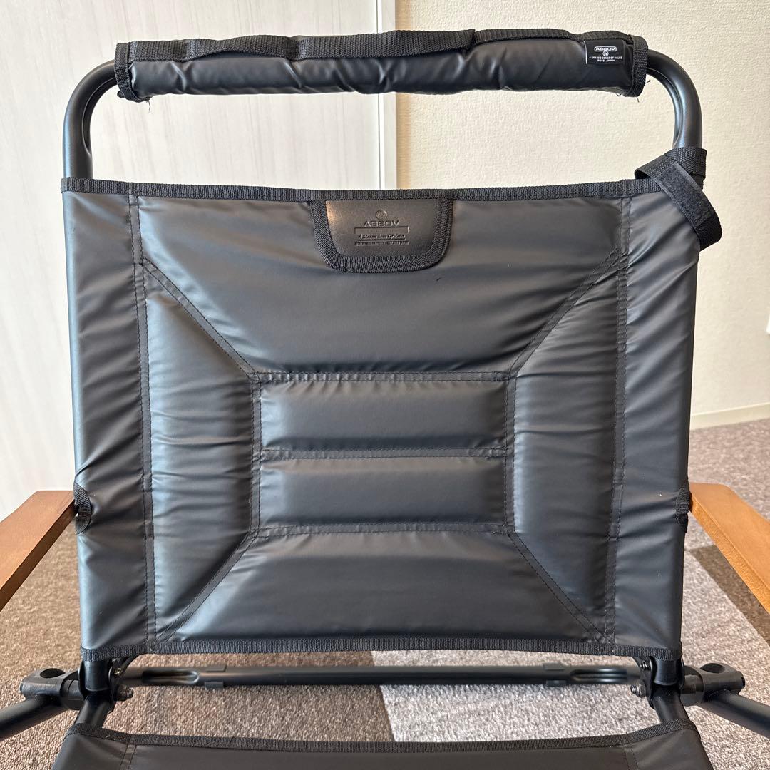 AS2OV アッソブアウトドアチェア ブラック